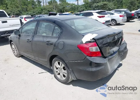 2012 Honda Civic Ex z USA, uszkodzony, nr VIN 2HGFB2F80CH548207